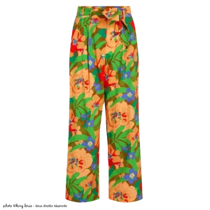 Pantalon d'été King Louie AVA Thérèse - Tapenade brown