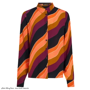 Chemisier Maisie Razzle - Coloris Beaujolais red