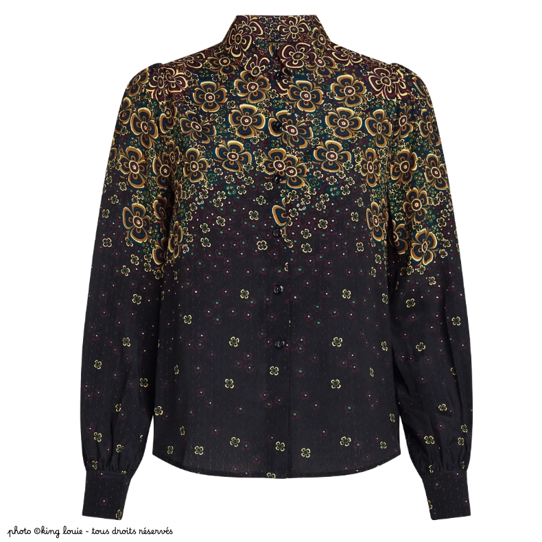 Chemisier Maisie Ombra - Coloris noir