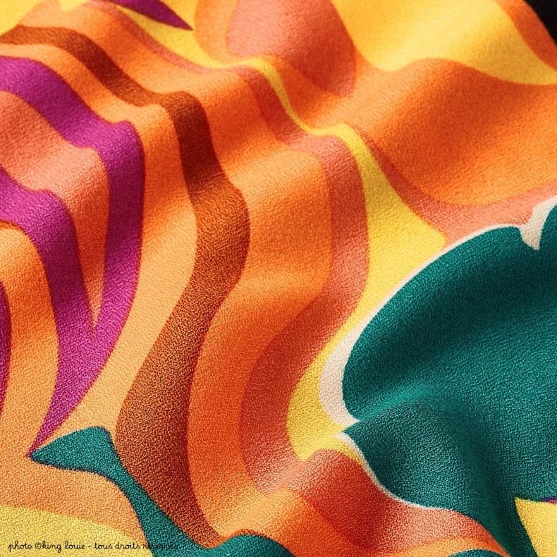 Chemisier Maisie Aurelio - Coloris Shell orange – Image 4
