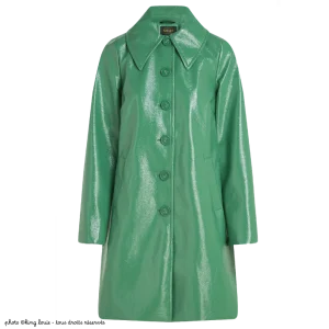 Manteau King Louie ANAIS Shine - Coloris Neptune green