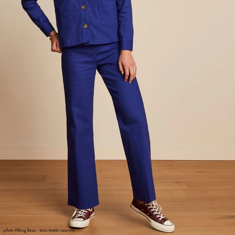Pantalon King Louie Marcie Sturdy - Dazzling Blue – Image 5