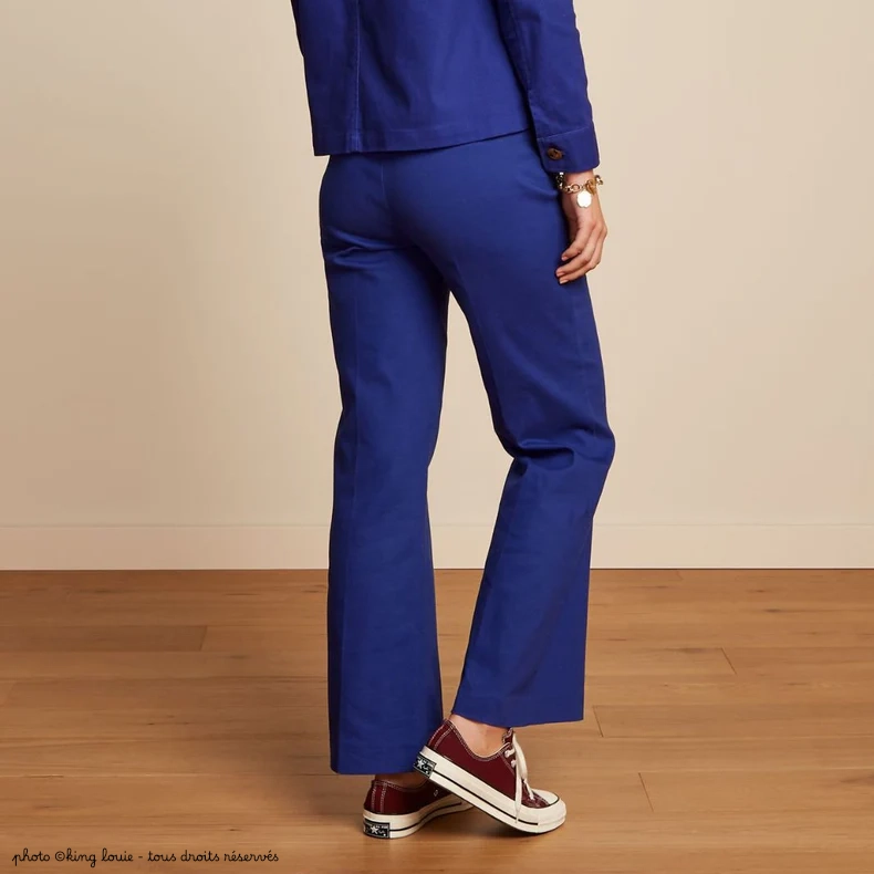 Pantalon King Louie Marcie Sturdy - Dazzling Blue – Image 3