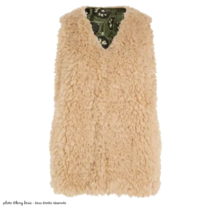 Gilet King Louie CILLA Boheme - Marzipan