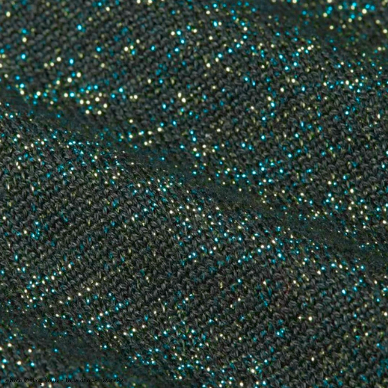 Cardigan à col rond King Louie LAPIS - Noir – Image 2