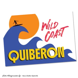 Poster 42 x 29,7 - QUIBERON - Wild coast