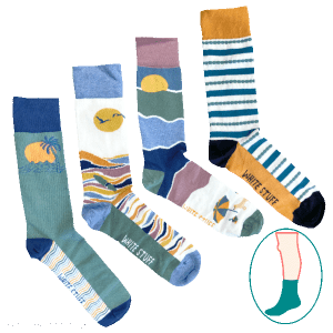 Coffret 4 paires de chaussettes WHITE STUFF homme - Holiday