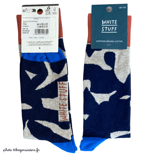 Chaussettes WHITE STUFF homme – Abstract Print – Image 3