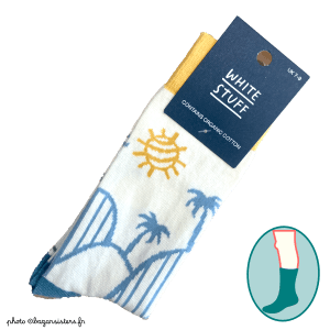 Chaussettes WHITE STUFF homme – Tropical