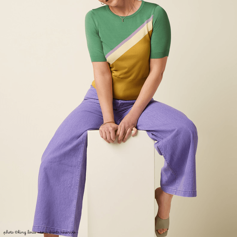 Top King Louie AGNES Kira - Coloris Honey yellow – Image 2