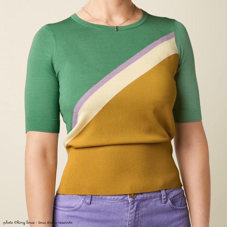 Top King Louie AGNES Kira - Coloris Honey yellow – Image 4
