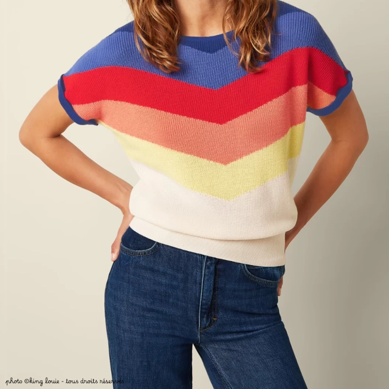Top King Louie ANN Wonder - Coloris Ice-cream – Image 6