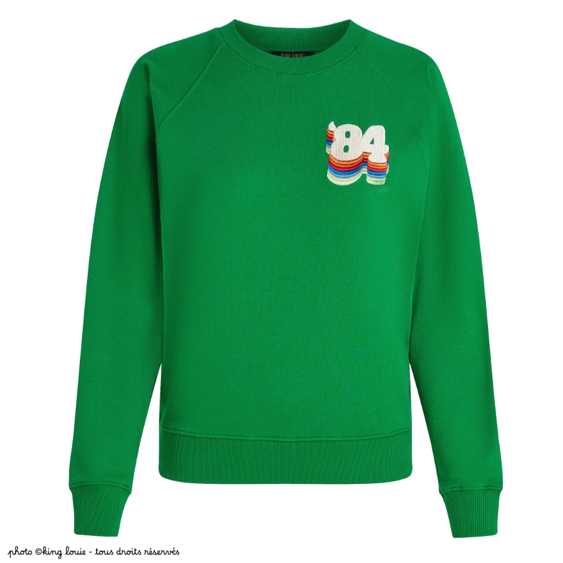 Sweat shirt King Louie FEBE - Very green