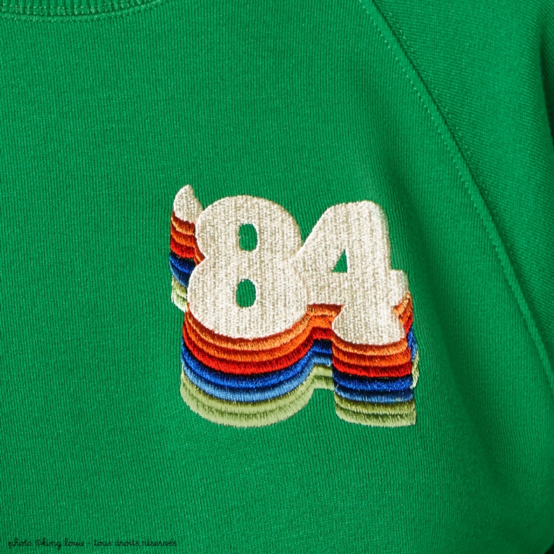 Sweat shirt King Louie FEBE - Very green – Image 4