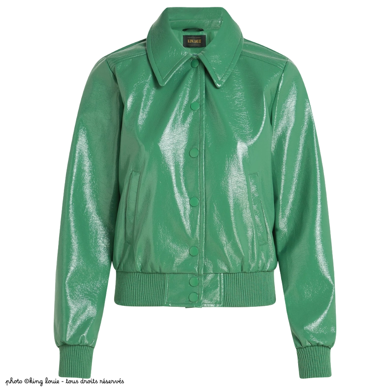 Blouson King Louie ANAIS Shine - Coloris Neptune green (Copie)