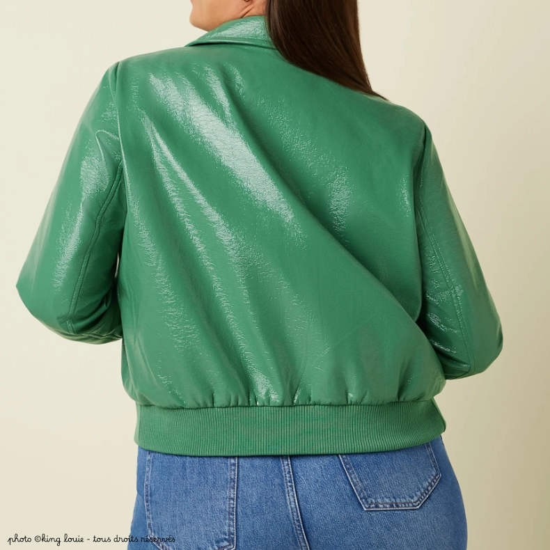Blouson King Louie ANAIS Shine - Coloris Neptune green (Copie) – Image 7